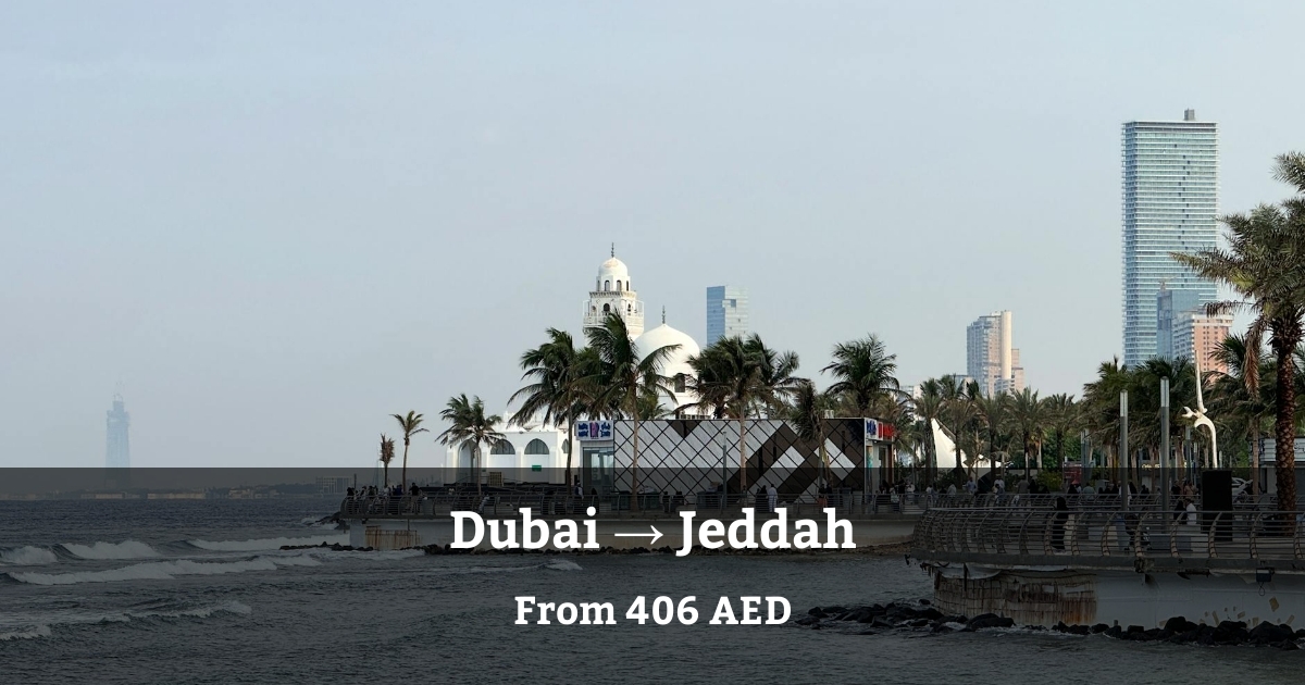 Jeddah from 406 AED